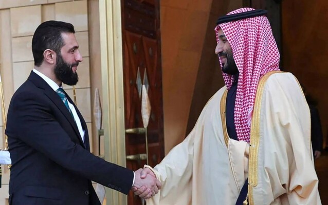 الشرع لبن سلمان: سوريا تقف إلى جانب السعودية وترفض انتهاك سيادة الدول العربية والمساس بأمنها