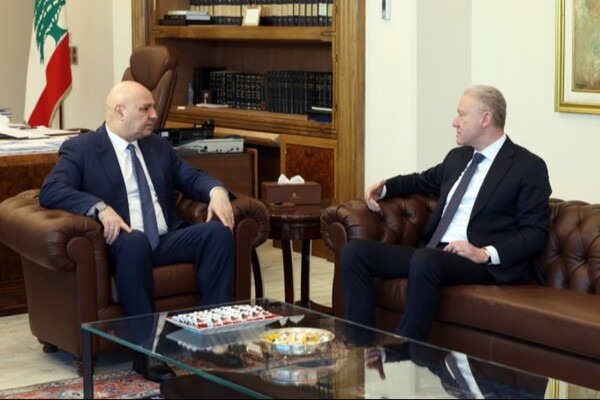الرئيس عون عرض مع رجي الأوضاع العامة في ضوء التطورات المحلية والإقليمية الراهنة