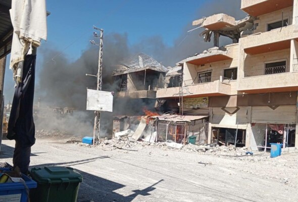 غارات على الطيبة وعيتيت وتولين وتعاونية على طريق برج قلاوية- الغندورية و3 شهداء بغارة على بنت جبيل