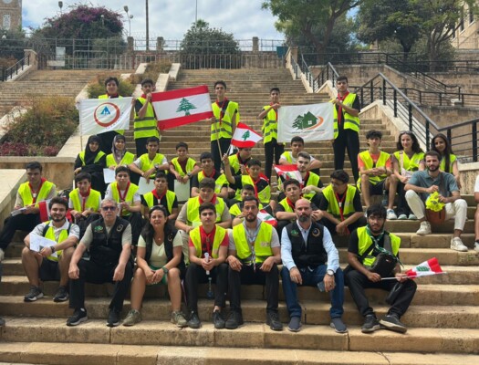 الاتحاد اللبناني لبيوت الشباب ينظم مسيراً ثقافياً وسياحياً في بيروت