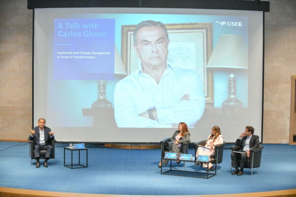 جامعة الروح القدس الكسليك استضافت كارلوس غصن في ندوة حول القيادة وإدارة التغيير في زمن التحول