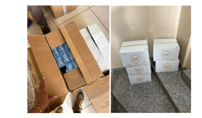 "الريجي" تضبط مصنوعات تبغية مهرّبة ومزوّرة في الأوزاعي