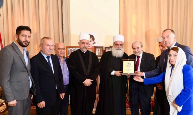 شيخ العقل رعى ندوة الشراكة الروحية الوطنية وافتتح مركزا للثقافة الدينية وجال في حاصبيا ومنطقتها: الروابط الروحية والوطنية متينة وعصية على الانحلال