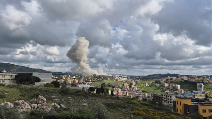 غارات اسرائيلية على مدينة النبطية والمنصوري وكفرتبنيت وباريش والعباسية