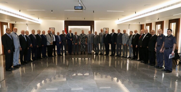 اللواء عبدالله بحث مع وفد من رابطة قدامى القوى المسلحة اللبنانية بكيفية تحسين أوضاع المتقاعدين