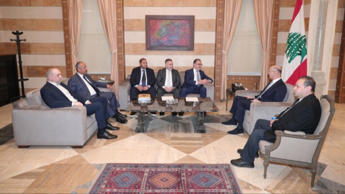 الحجار التقى ناصر ومكاوي ووفد المقاصد وبحث في الأوضاع الأمنية وشؤون النازحين والتنمية