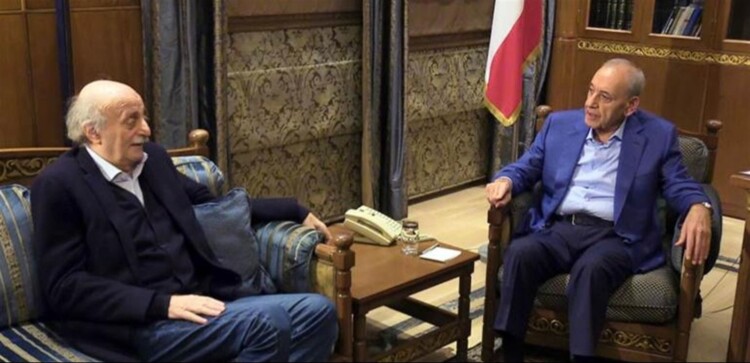 بري يلتقي وليد جنبلاط في هذه الاثناء في عين التينة