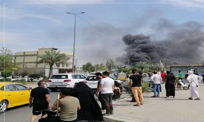 "الجزيرة": سماع دوي انفجار قوي في بغداد