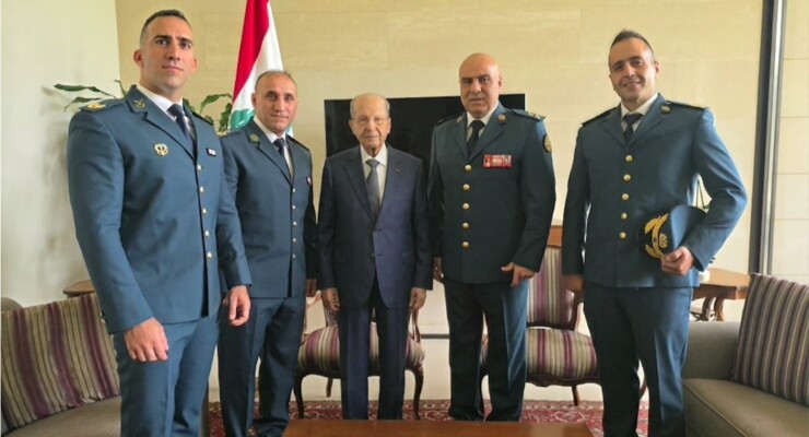 ميشال عون استقبل وفدًا من قيادة الجيش: صمام الأمان الوطن والركيزة الأساسية لحفظ الأمن