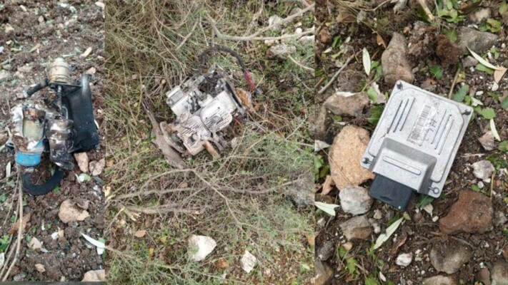الجيش أنهى الكشف على أجزاء المسيّرة التي سقطت في آسيا- البترون وسيسلمها للجهات المختصة