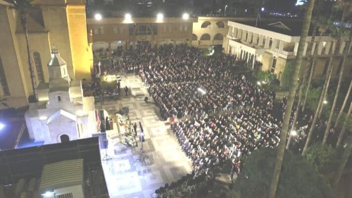 الأحزاب الارمنية الثلاثة أحيت ذكرى الإبادة في كاثوليكوسية أنطلياس وآرام الأول دعا للتمسك بسيادة لبنان ووحدة اراضيه