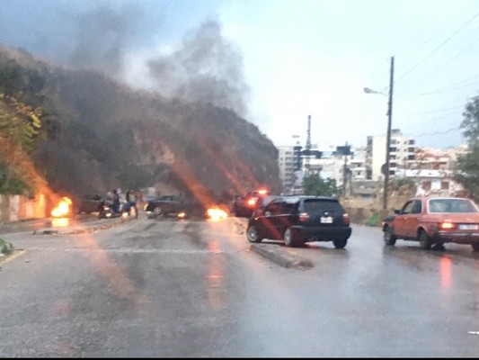 حالة الطرقات في عدد من المناطق اللبنانية صباح اليوم 