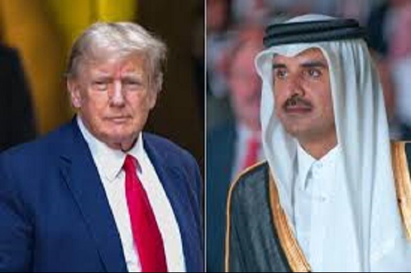 أمير دولة قطر بحث هاتفيا مع ترامب الجهود الدولية الرامية إلى خفض التصعيد وتعزيز الأمن والسلم الإقليميين