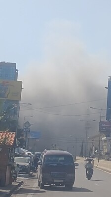 غارة اسرائيلية سابعة استهدفت منطقة كنيسة مار مخايل بمحيط مطعم الجواد