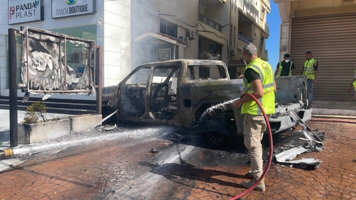 "الوكالة الوطنية": اصابات إثر تعرض آلية للجيش لاستهداف من مسيرة إسرائيلية على طريق دير الزهراني - حبوش