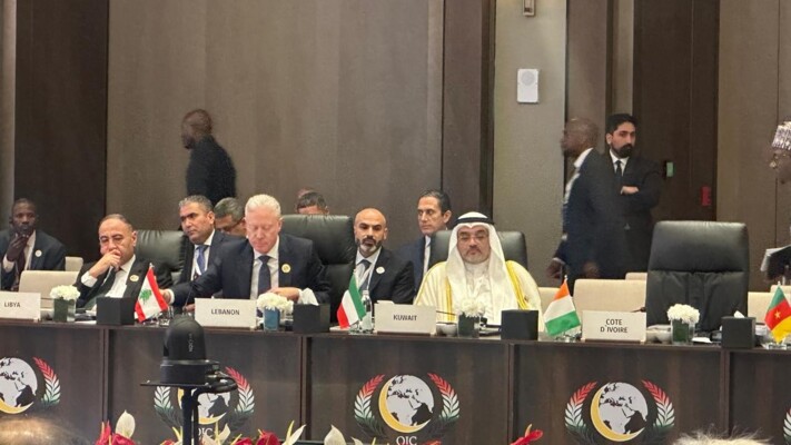 رجي أمام منظمة التعاون الإسلامي: نطالب ايران بوقف تحدّياتها لقرارات الحكومة ووقف إمداد حزب الله بالأسلحة والأموال