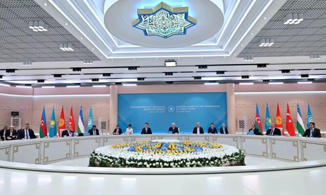 قمة منظمة الدول التركية في كازاخستان محاولة لصياغة رؤية جديدة لمستقبل العالم التركي وبناء شراكات اقتصادية وتقنية أكثر عمقًا