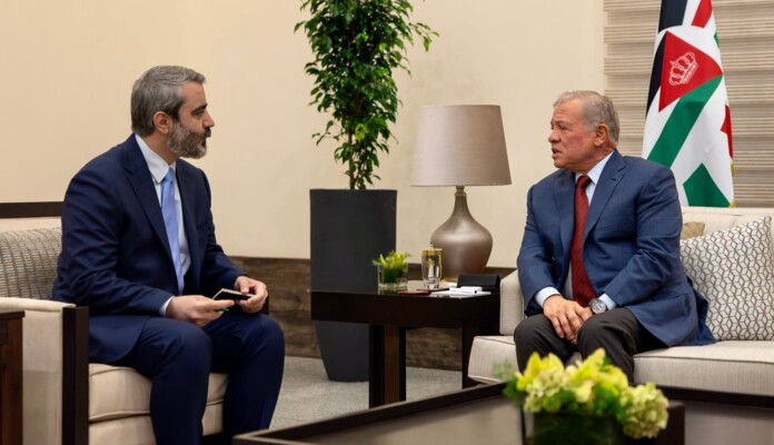 ملك الأردن استقبل الشيباني: ندعم جهود سوريا للحفاظ على أمنها ونرفض الاعتداءات الإسرائيلية عليها