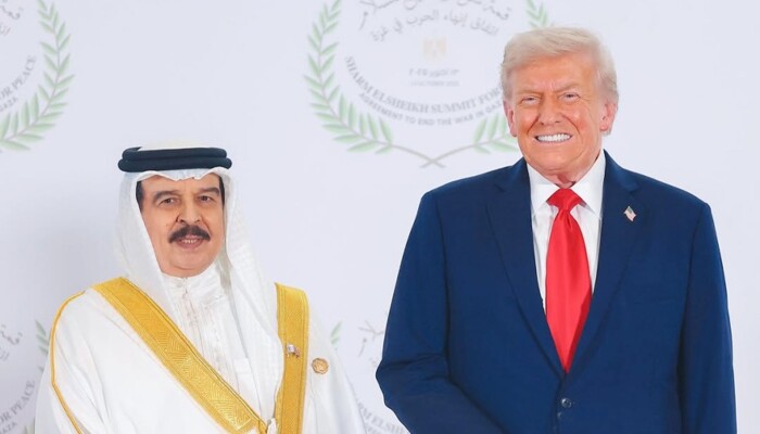 ملك البحرين وترامب بحثا بالتطورات المتعلقة بجهود التوصل إلى تفاهم بين أميركا وإيران