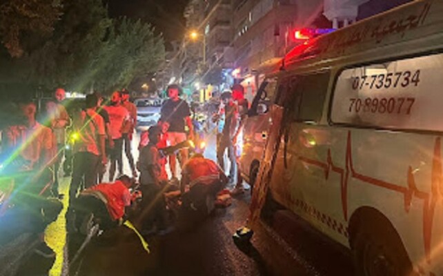 "النشرة": إصابة في حادث صدم على الطريق العام في منطقة الهلالية في صيدا