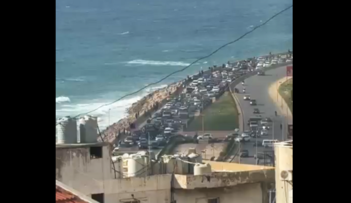 حركة نزوح كثيفة من الجناح والأوزاعي ومناطق في الضاحية الجنوبية عقب التهديد الإسرائيلي