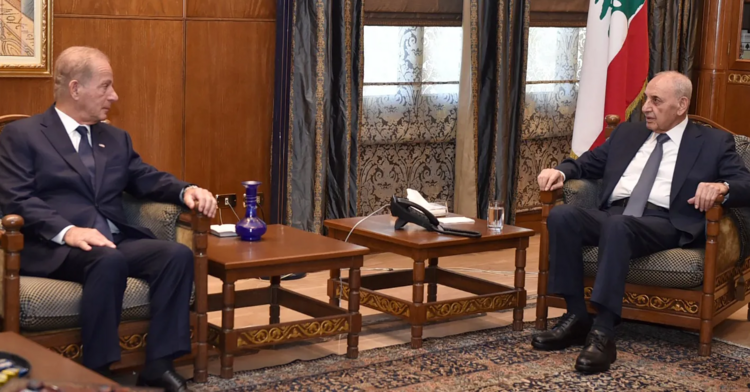 "الجديد" عن لقاء بري- عيسى: الأول طالب بانسحاب إسرائيل الكامل فيما تمسّك الثاني بتجزئة المناطق التجريبية