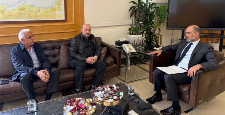 رسامني عرض الأوضاع مع الخير والرياشي واستقبل المدير العام لشركة "توتال إنرجي"