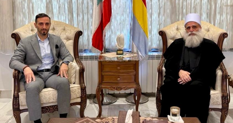 ابي المنى استقبل المستشار الثقافي الإيراني الجديد وسفيرَي لبنان في روسيا وتشيلي
