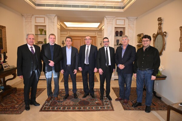 كنعان بحث مع وفد من الرابطة المارونية الملفات الإصلاحية واستقبل وفدا من مجلس ادارة صندوق تعاضد المختارين