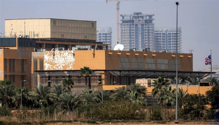 هجوم جديد استهدف السفارة الأميركية في بغداد فجر اليوم