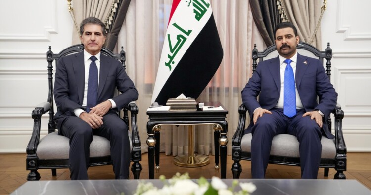 الزيدي بحث مع بارزاني بالأوضاع السياسية والأمنية: حريصون على معالجة الملفات العالقة