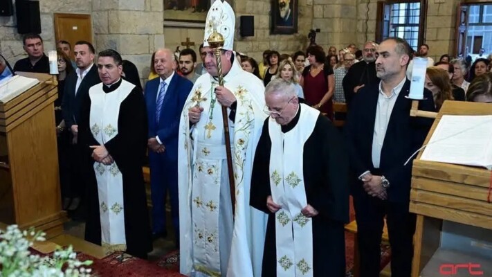 الأباتي إدمون رزق احتفل بقداس عيد القديس ضوميط في فيطرون