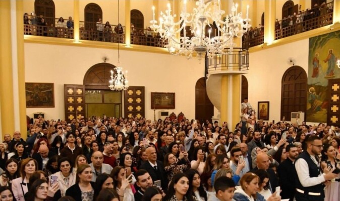 الطوائف المسيحية التي تتبع التقويم الشرقي أحيت عيد الفصح في مختلف المحافظات السورية