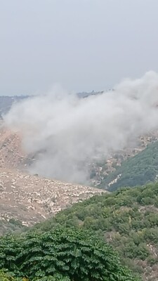 الطيران الحربي الإسرائيلي أغار مستهدفاً وادي الحجير