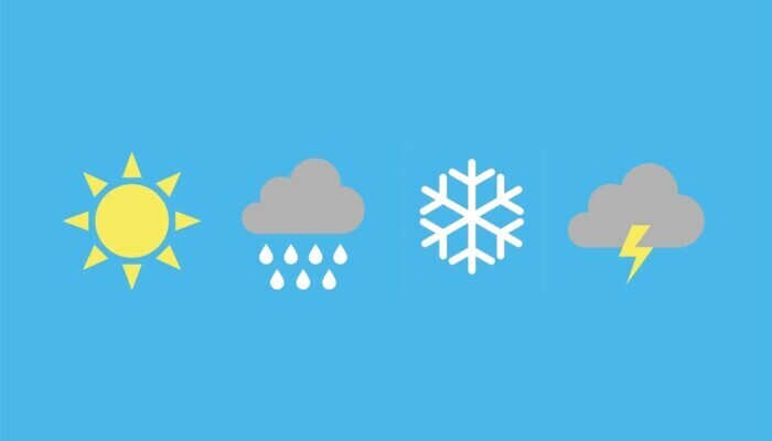 الطقس غدا غائم جزئياً مع ضباب على المرتفعات وانخفاض اضافي بدرجات الحرارة