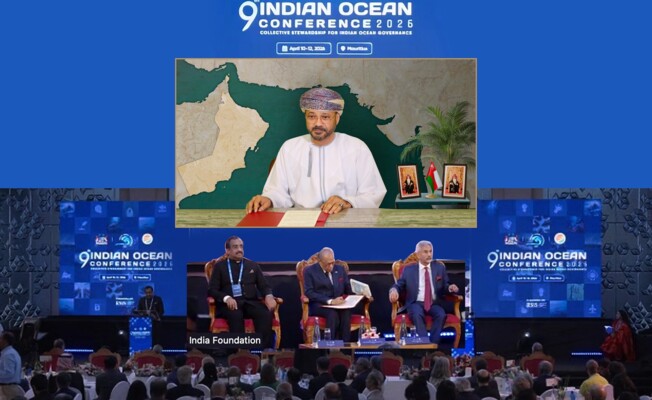وزير خارجية عمان بمؤتمر المحيط الهندي: لتبني نهج يسهم بصون حرية الملاحة وحماية المصالح البحرية