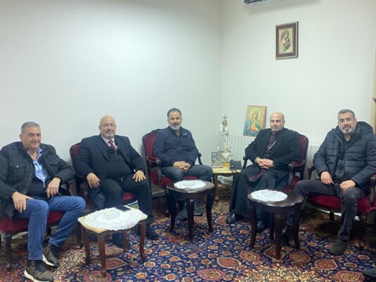 جولة لرئيس بلدية زحلة على أساقفة المدينة للتباحث حول المستجدات التي تخص مدينة زحلة