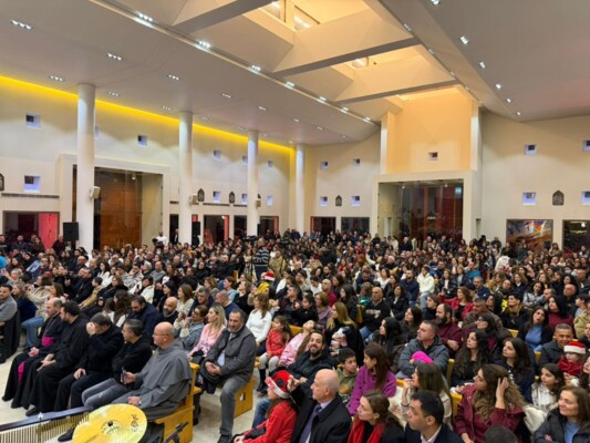 ريسيتال ميلادي في كاتدرائية مار مارون- كسارة برعاية المطران معوض