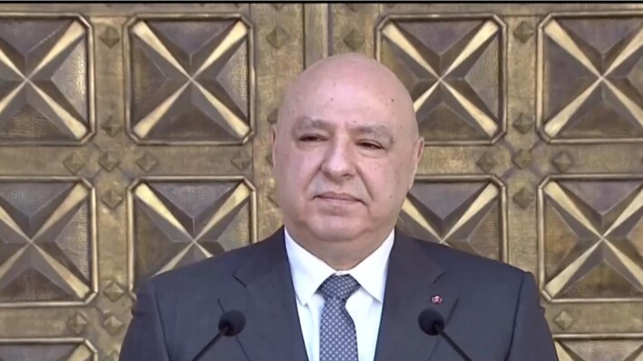 الرئيس عون من بكركي: مصممون على اجراء الانتخابات بموعدها وقرار حصر السلاح متخذ والتطبيق يتم وفقا للظروف
