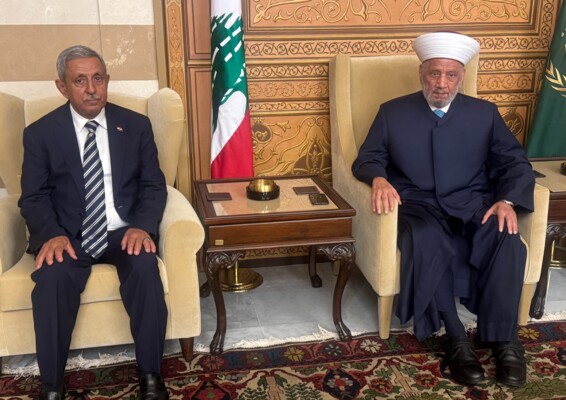 دريان بحث مع سفير اليمن بالشؤون اللبنانية والعربية والمستجدات في اليمن