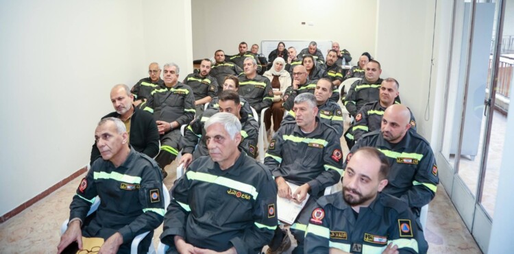 خريش لعناصر الدفاع المدني: لالتزام أفضل الممارسات العالمية لتعزيز الجهوزية ورفع مستوى الاستجابة