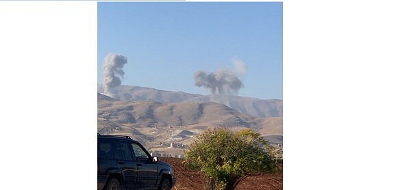 النشرة: غارات اسرائيلية على الريحان مقابل عربصاليم