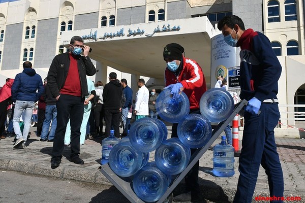 عائلة هربت من مستشفى بيروت الحكومي والقوى الأمنية تعمل على إعادتها