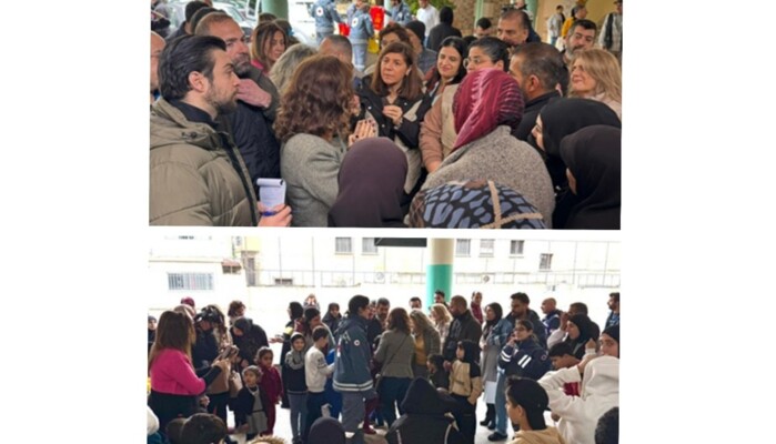 وزيرة السياحة تفقدت أحوال النازحين في مدرستَي سن الفيل الأولى وبرج حمود الثالثة