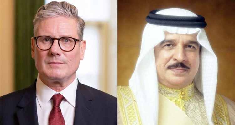 ستارمر للملك البحريني: ندين استهداف أراضي البحرين وندعمها بما تتخذه من إجراءات للحفاظ على أمنها