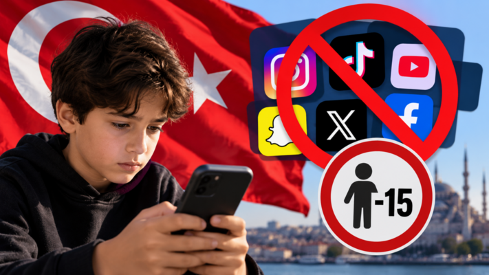 حظر وسائل التواصل الاجتماعي للقُصّر دون 15 عامًا في تركيا بدءًا من تشرين الثاني