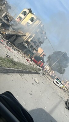 النشرة: قطع طريق دير الزهراني بسبب الغارات الاسرائيلية