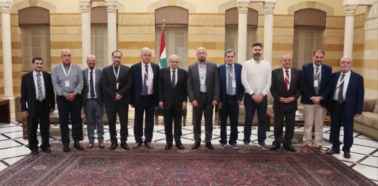 سلام التقى وفدًا من جمعية تجار محافظة النبطية وبحثا في أضرار المؤسسات التجارية ووضع خطة إنقاذية للمحافظة