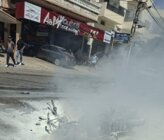 الطيران المسير الإسرائيلي استهدف دراجة نارية على طريق عام مرج حاروف - زبدين في الجنوب