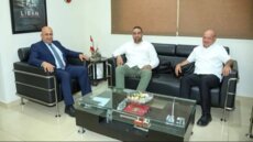 العميد خريش عرض مع رئيس بلدية قرنايل حاجات الدفاع المدني